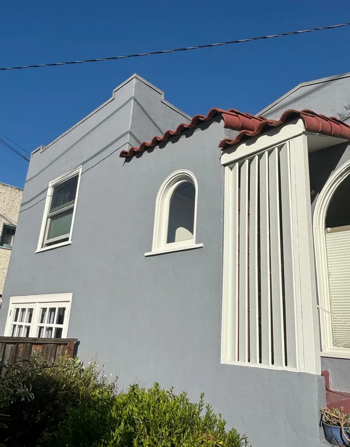 Exterior restoration project, third view